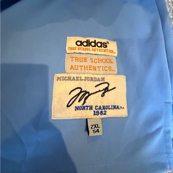 NWT Adidas/True School Authentic UNC 23 Michael Jordan Jersey MSRP $300 - Picture 14 of 14